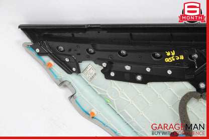 12-15 Mercedes W204 C350 C300 Rear Right Passenger Side Interior Door Panel OEM