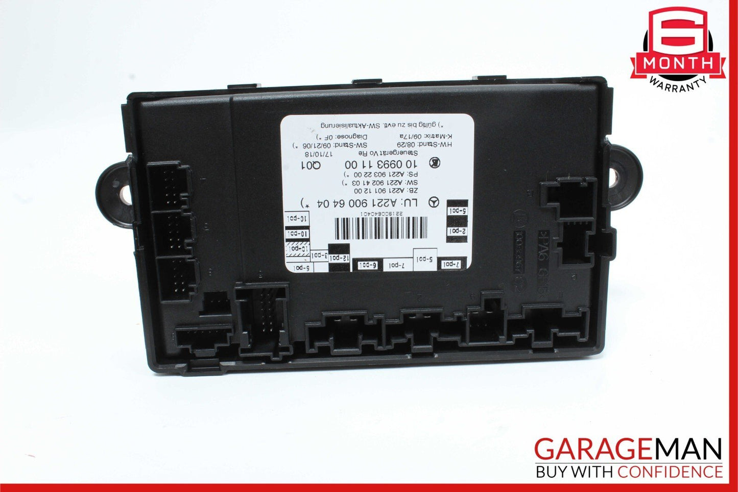 07-13 Mercedes W221 S550 S600 Front Right Side Door Control Module Unit OEM