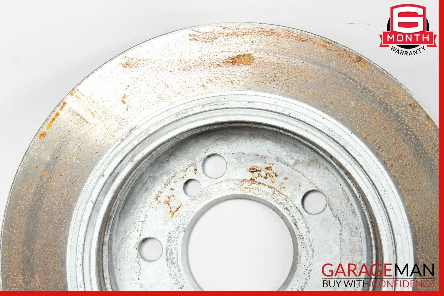 90-02 Mercedes R129 300SL SL500 Rear Brake Rotors Disc Left and Right Set OEM