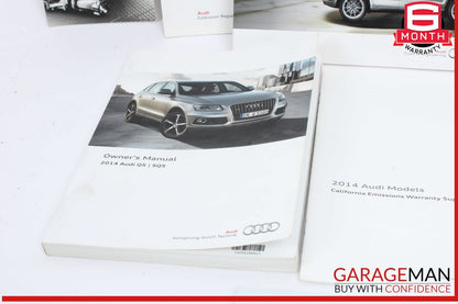 14 Audi SQ5 Q5 Owner Owner's Manual Operator User Guide w/ Case OEM