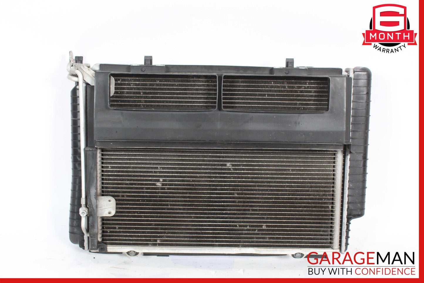 98-00 Mercedes W202 C230 Engine Radiator Cooling A/C Condenser OEM