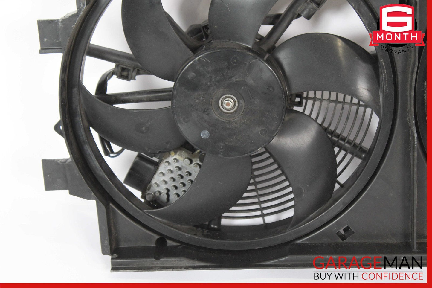 11-12 Nissan Leaf Engine Radiator Cooling Fan Motor Shroud Assy OEM