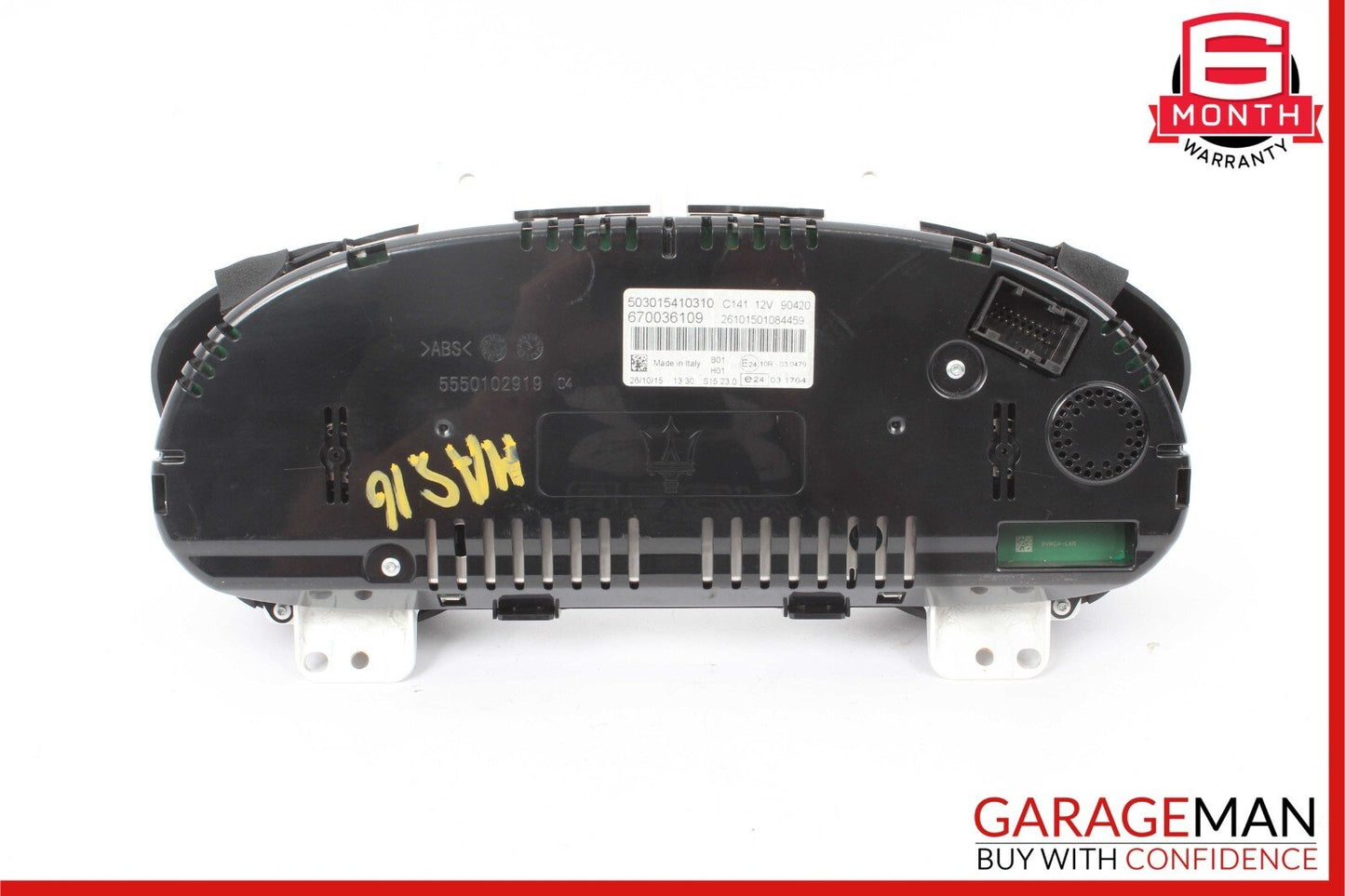 14-17 Maserati Ghibli Speedometer Odometer Instrument Cluster Gauge Assembly