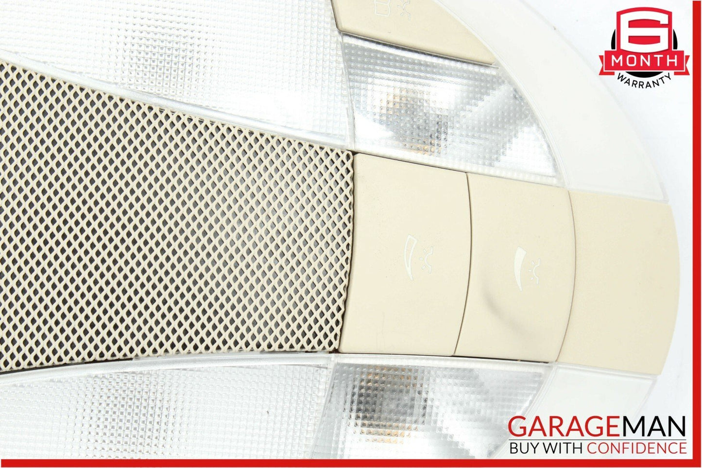 03-11 Mercedes W219 CLS500 E500 Rear Overhead Dome Light Reading Map Beige