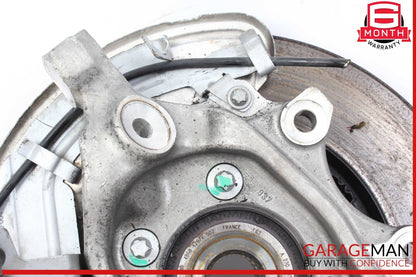 15-20 Mercedes W205 C300 C400 Rear Right Side Spindle Knuckle Hub w/ Rotor Disc