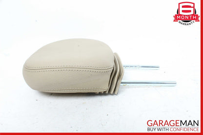 05-11 Mercedes R171 SLK280 Front Left / Right Side Seat Headrest Head Rest Beige