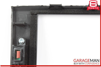 14-17 Maserati Ghibli Dashboard Dash Display Screen Trim Bezel Cover Black OEM