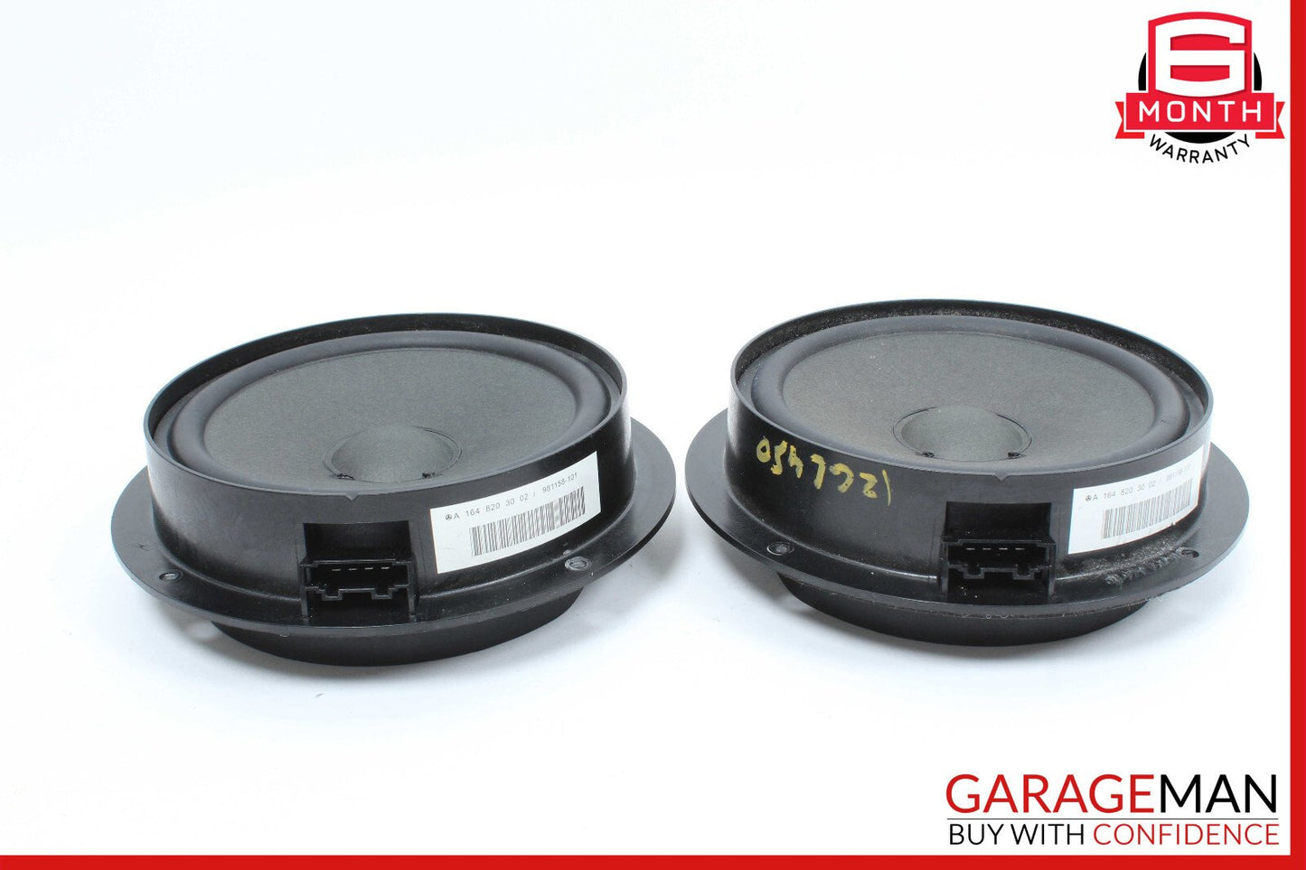 06-12 Mercedes GL450 ML350 Left & Right Door Sound Audio Speakers Set of 2