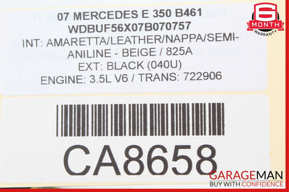 03-12 Mercedes W211 E320 E350 GL350 SLK350 Left Side Seat Control Module OEM