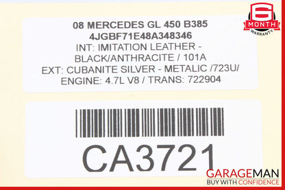 07-12 Mercedes X164 GL450 GL550 3rd Row Seat Folding Power Switch Button OEM