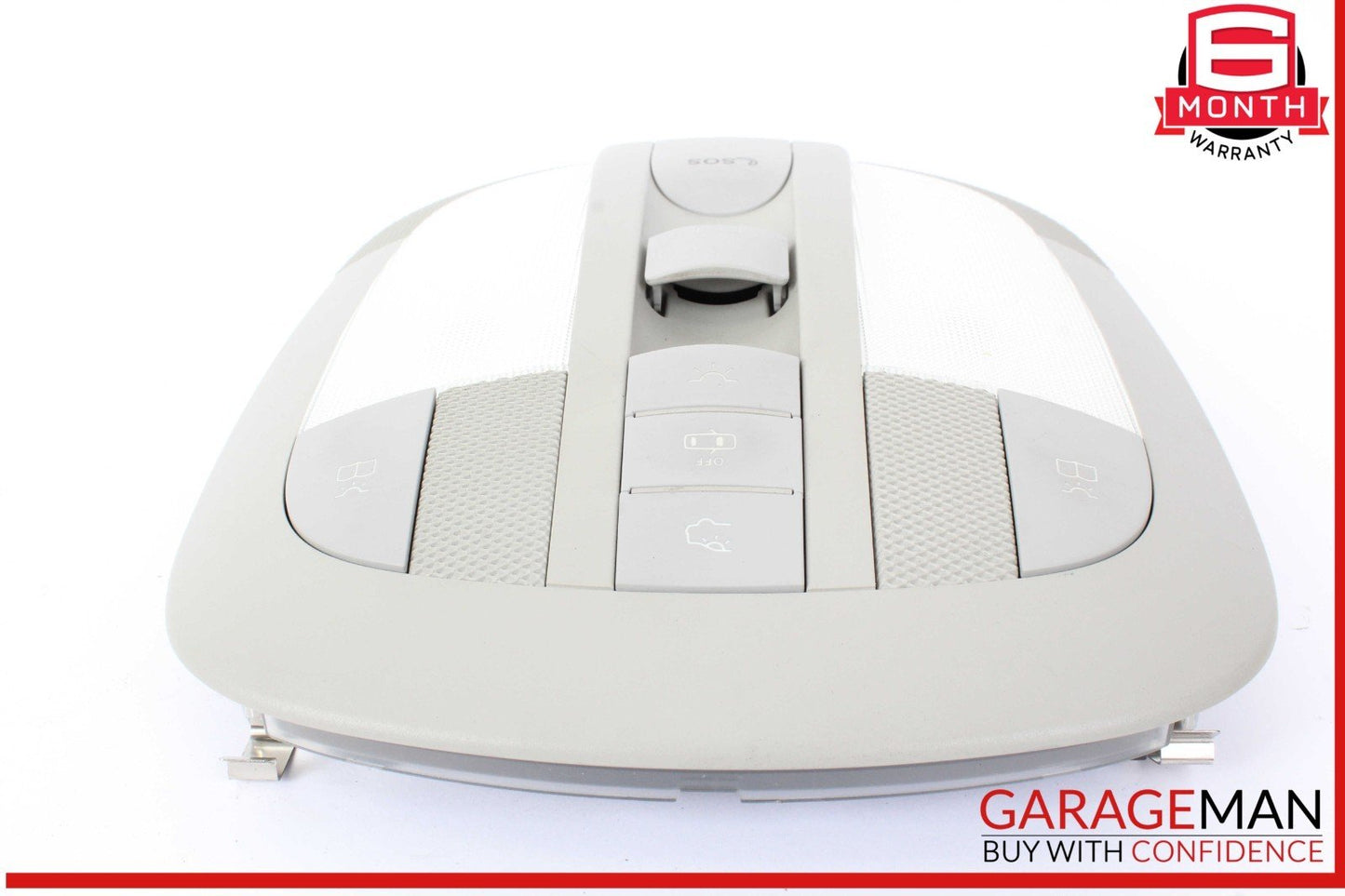 06-13 Mercedes X164 GL450 ML500 ML350 Front Overhead Dome Light Lamp Gray OEM