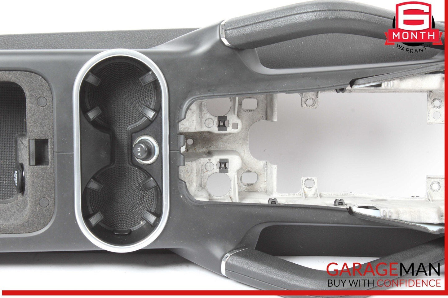 11-17 Porsche Cayenne 958 Center Console Armrest Arm Rest Storage Tray Black OEM
