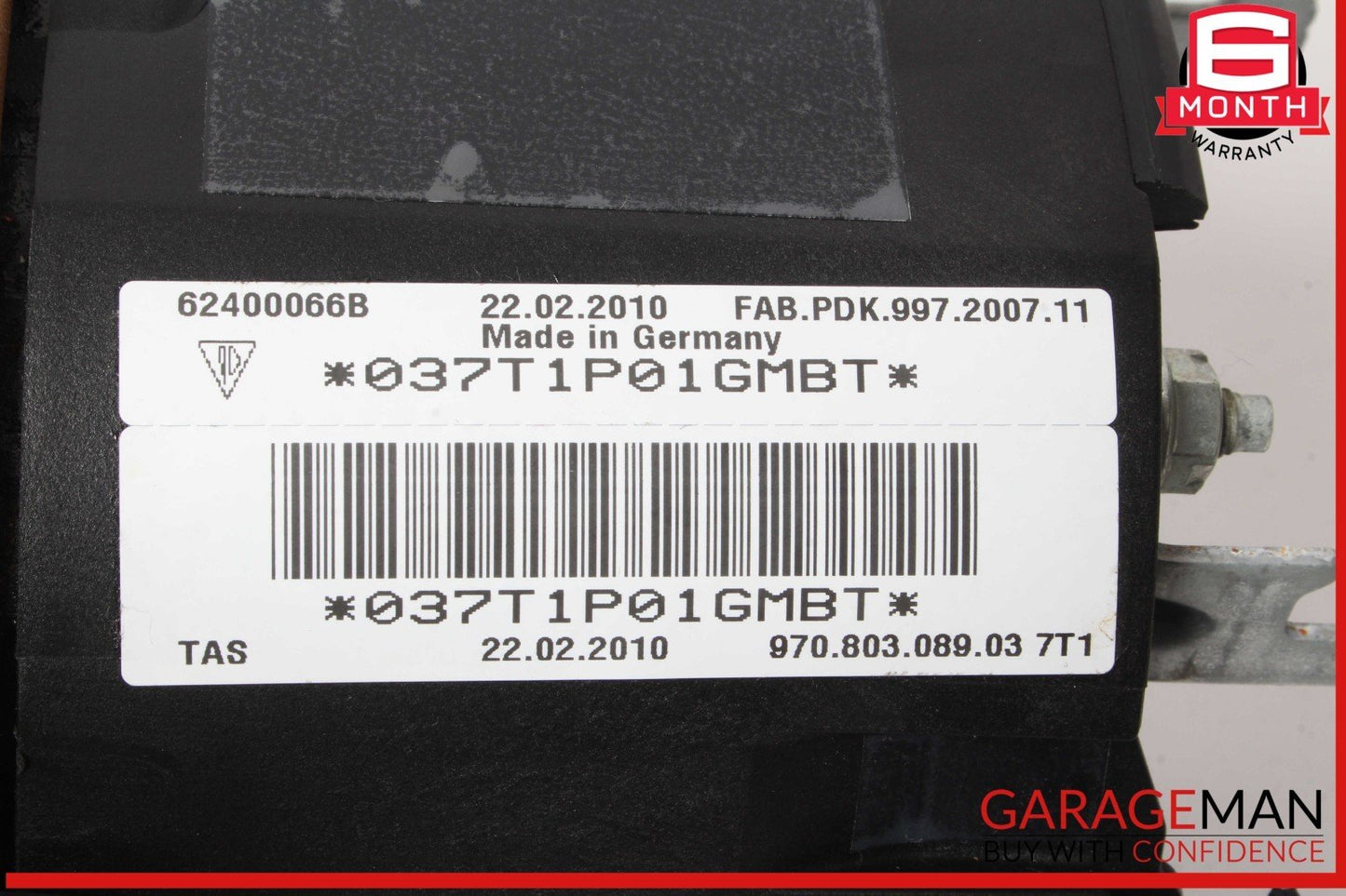 10-16 Porsche Panamera 970 S / Cayenne Steering Wheel Airbag Air Bag Leather OEM