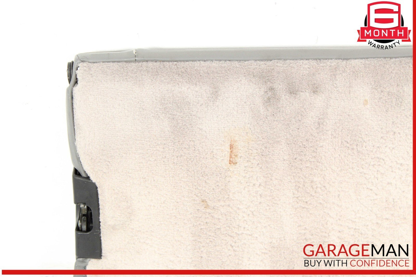 99-05 Porsche Carrera 911 996 Rear Right Side Top Upper Seat Cushion Gray OEM