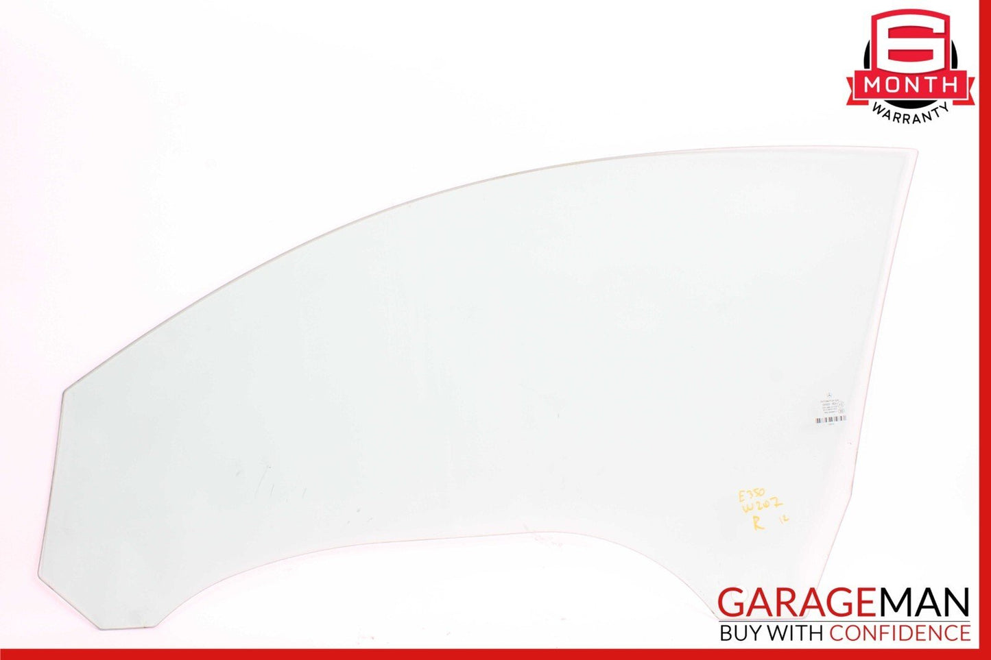 11-17 Mercedes W207 E350 E550 Convertible Door Window Glass Front Right OEM