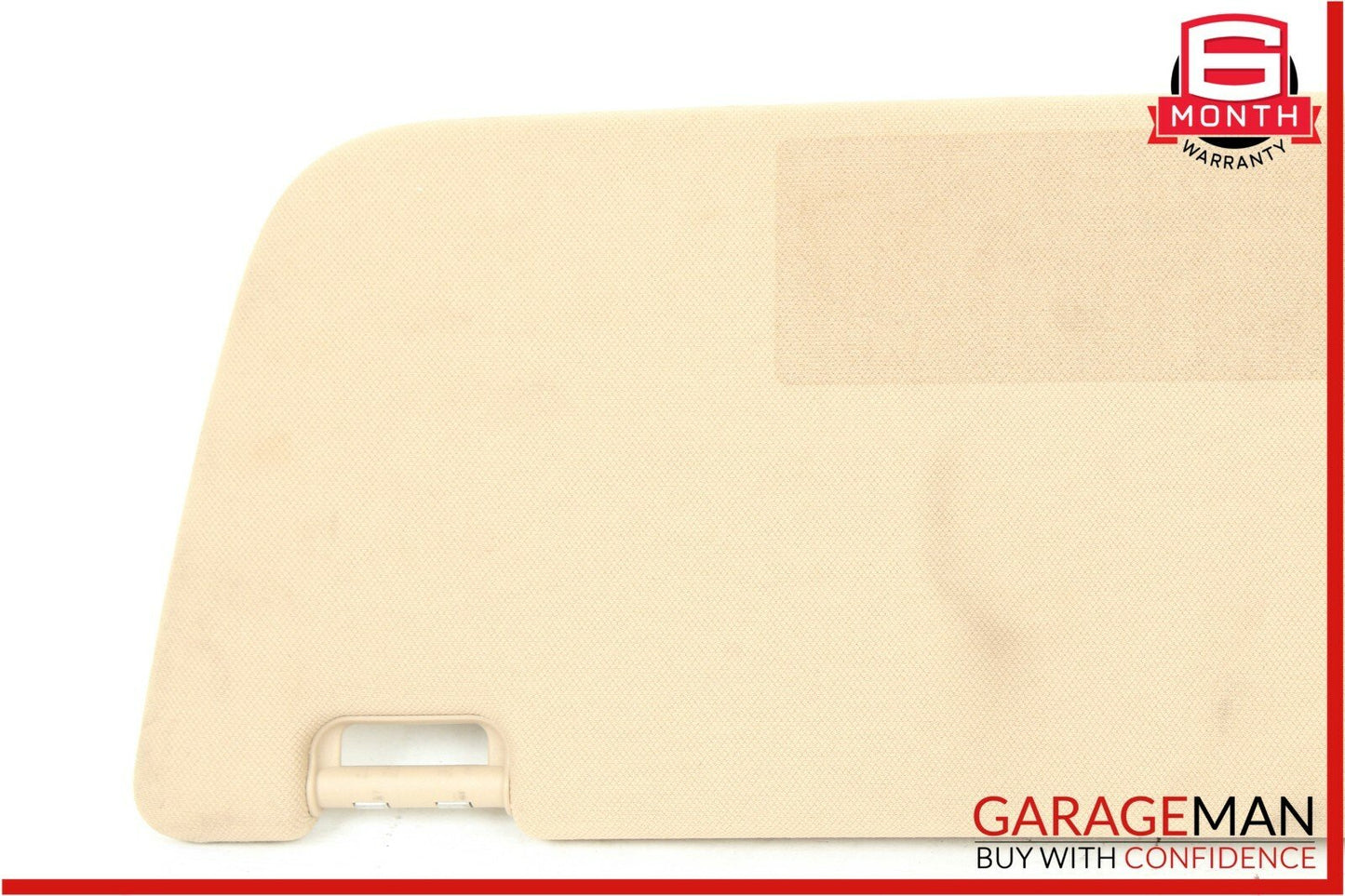 07-13 Mercedes W221 S550 S65 AMG Front Right Side Sun Visor Shade Suede Brown