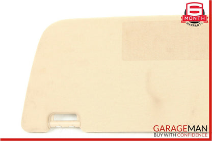 07-13 Mercedes W221 S550 S65 AMG Front Right Side Sun Visor Shade Suede Brown