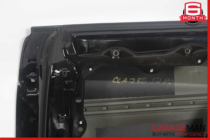 14-18 Mercedes W117 CLA250 Rear Right Side Exterior Door Shell Panel Black OEM