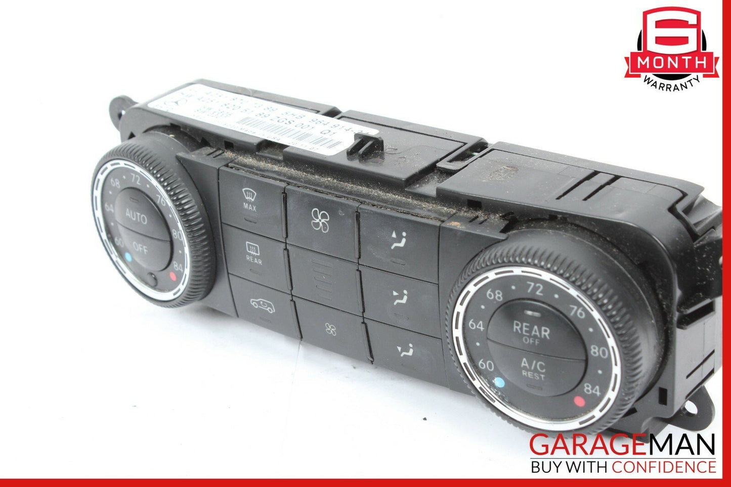 06-12 Mercedes W164 GL320 R350 ML550 A/C AC Heater Climate Control Switch OEM