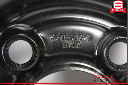 08-14 Mercedes W204 C250 C300 Emergency Spare Tire Donut Wheel Rim 125 90 16"