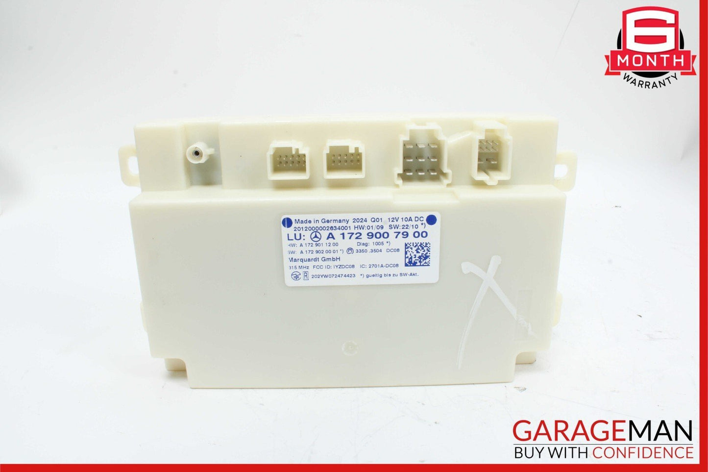 10-15 Mercedes W212 E350 CLS500 Keyless Go Entry Control Module 1729007900 OEM