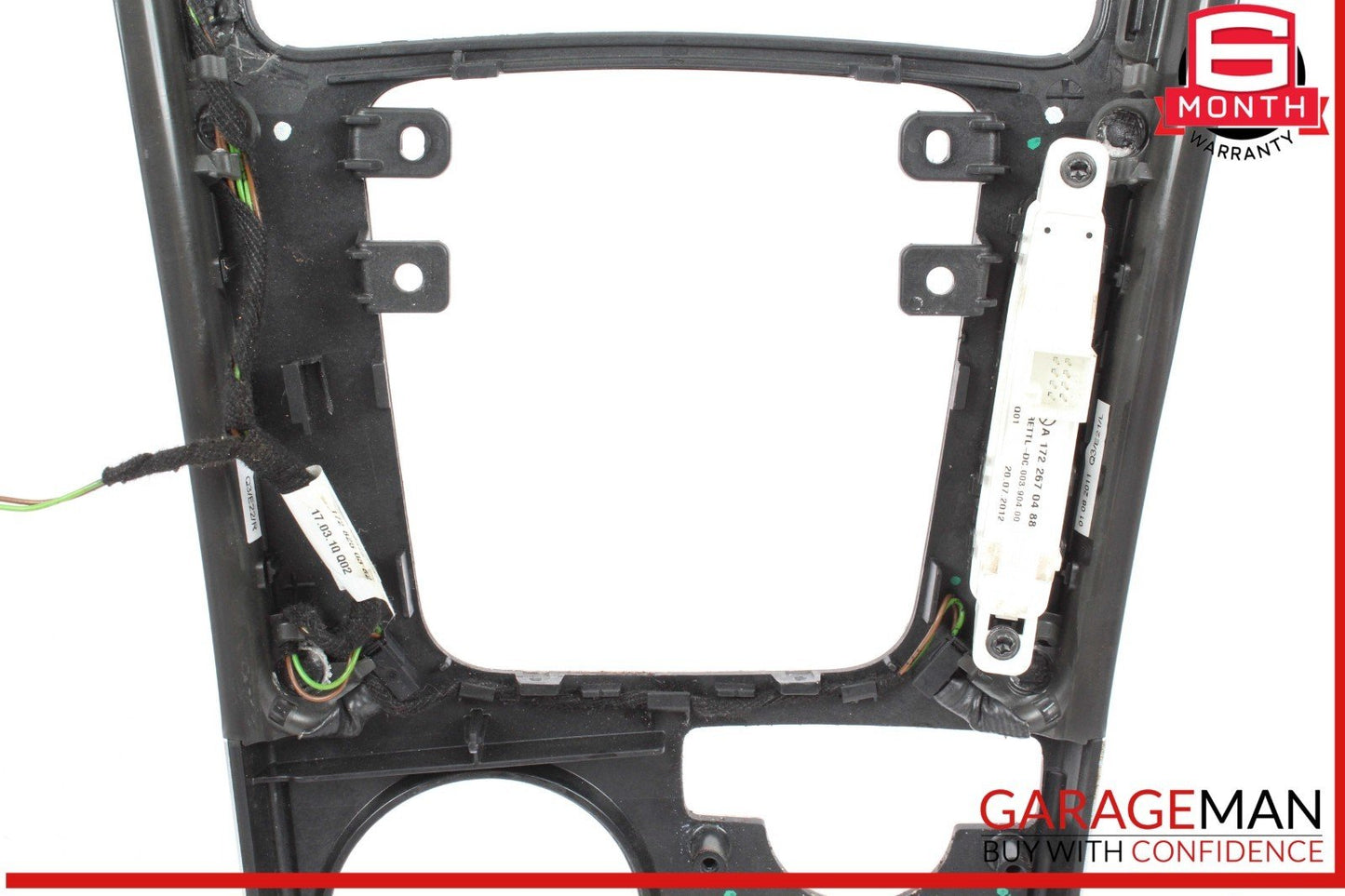 12-16 Mercedes R172 SLK300 SLK250 Center Console Trim Bezel 1726801336 OEM