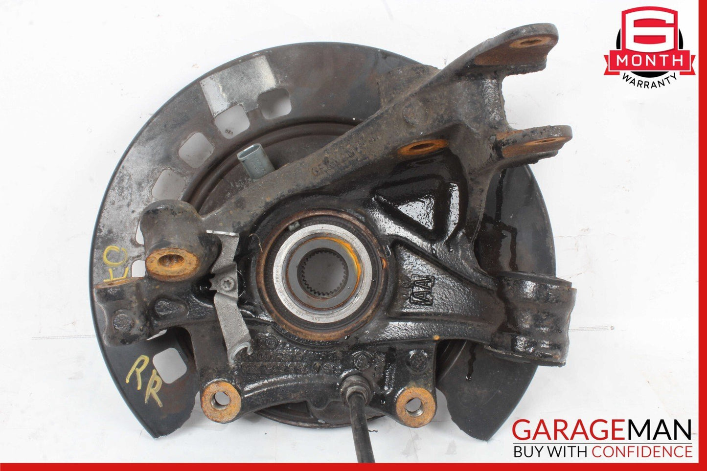 07-15 Audi Q7 Rear Right Passenger Side Spindle Knuckle Wheel Hub 7L8505436 OEM