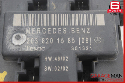 01-07 Mercedes W203 C320 C230 C280 Front Left Side Door Control Module OEM