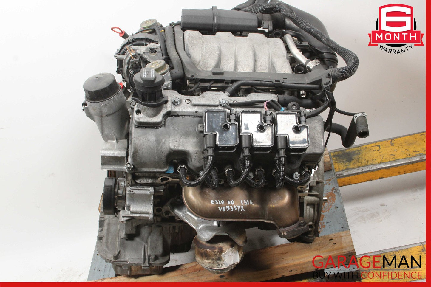 Mercedes R170 SLK320 E320 C320 Engine Motor Block Assembly V6 M112 RWD 131k