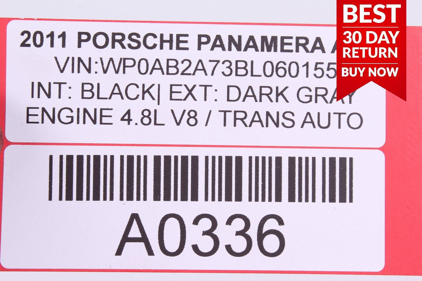 10-15 Porsche Panamera 970 Left Side Radio Antenna Amp Amplifier Booster A28 OEM
