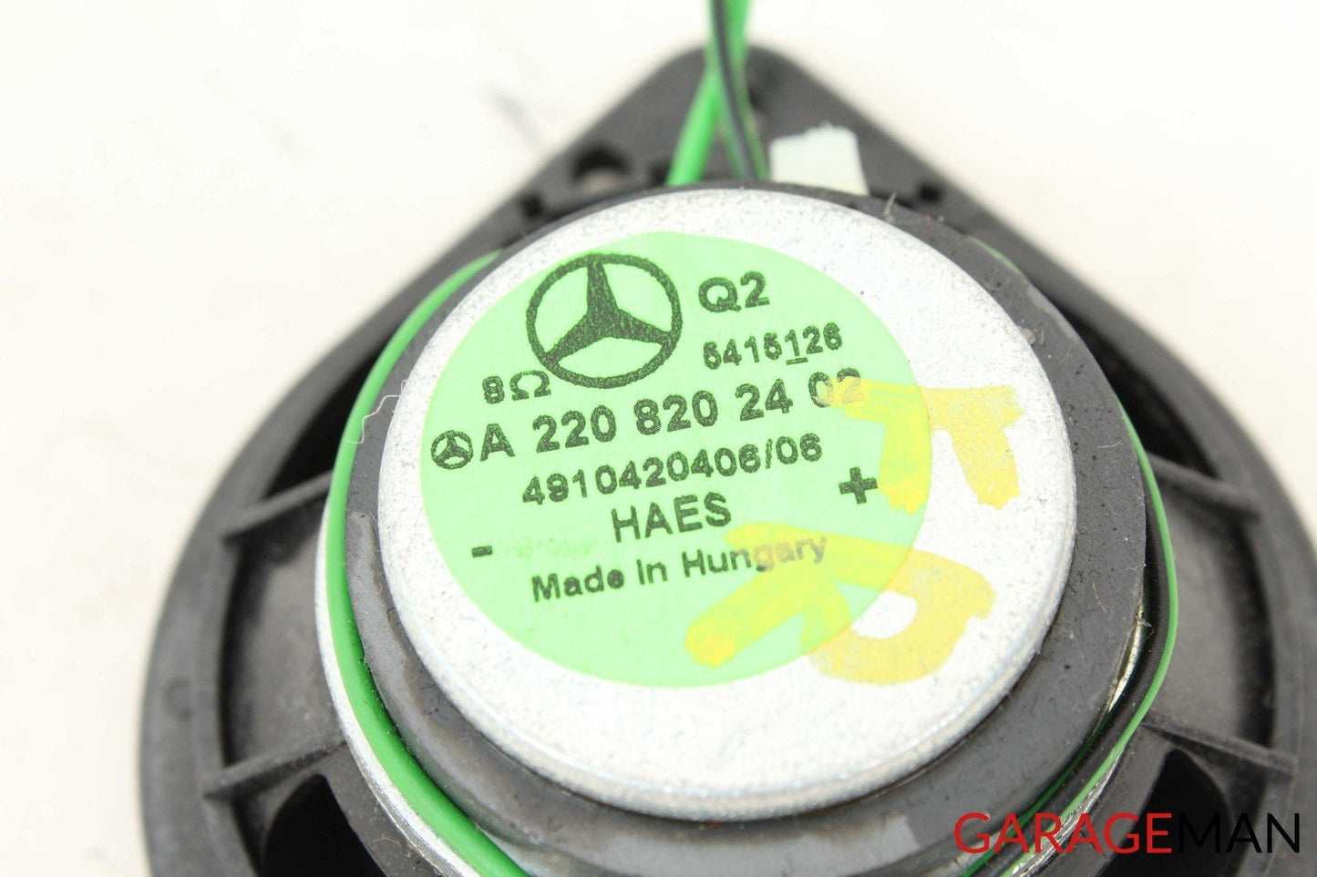 03-06 MERCEDES R230 SL500 FRONT RIGHT PASSENGER SIDE DOOR SOUND SPEAKER Q2 OEM
