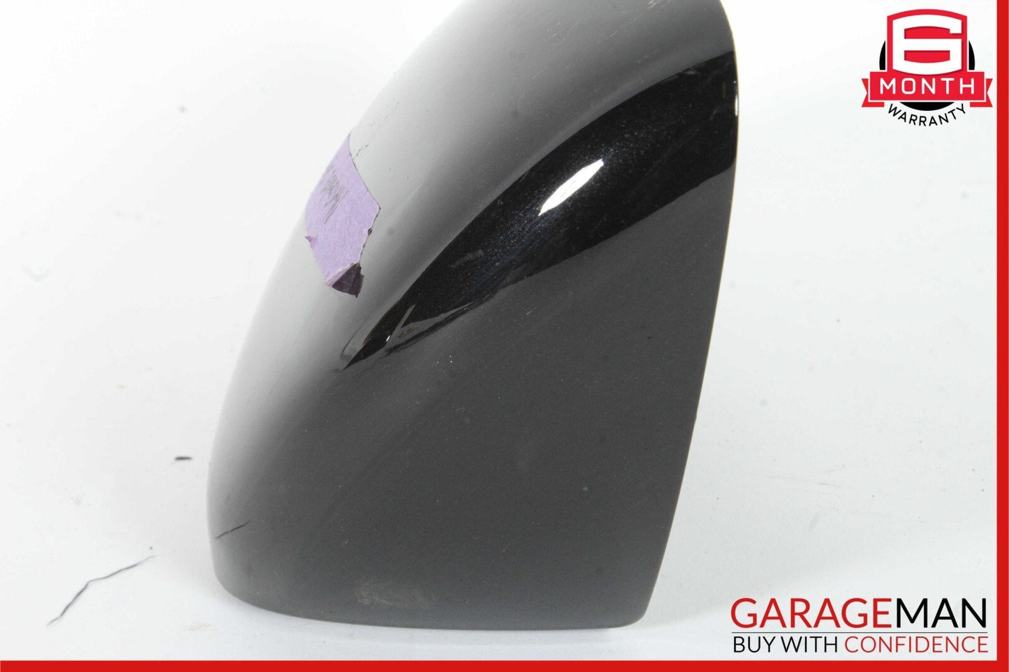 21-23 Mercedes W223 S580 Front Left Side Mirror Cover Trim Panel Black OEM