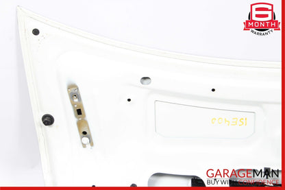 14-16 Mercedes W207 E350 E550 Coupe Rear Trunk Lid Deck Shell Panel Silver OEM