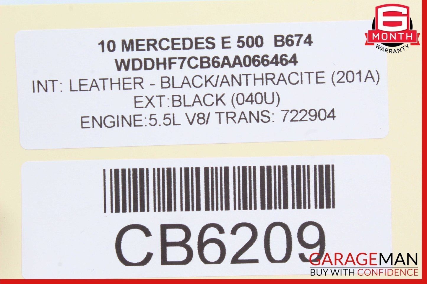 08-18 Mercedes W212 E550 SLK250 C250 Front Left Side Seat Control Module Unit