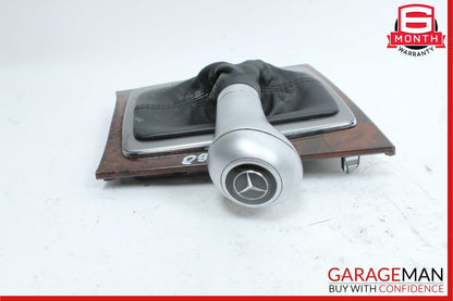 08-11 Mercedes W204 C300 Gear Shift Shifter Selector Indicator Boot Knob OEM