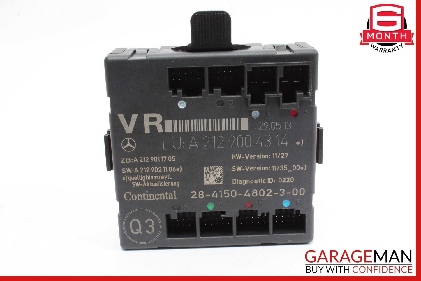 08-18 Mercedes W218 CLS500 CLS550 E350 Front Right Side Door Control Module OEM