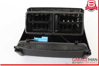 08-17 Mercedes W204 C250 E350 Rear Center Console AC Air Vent Trim Black OEM