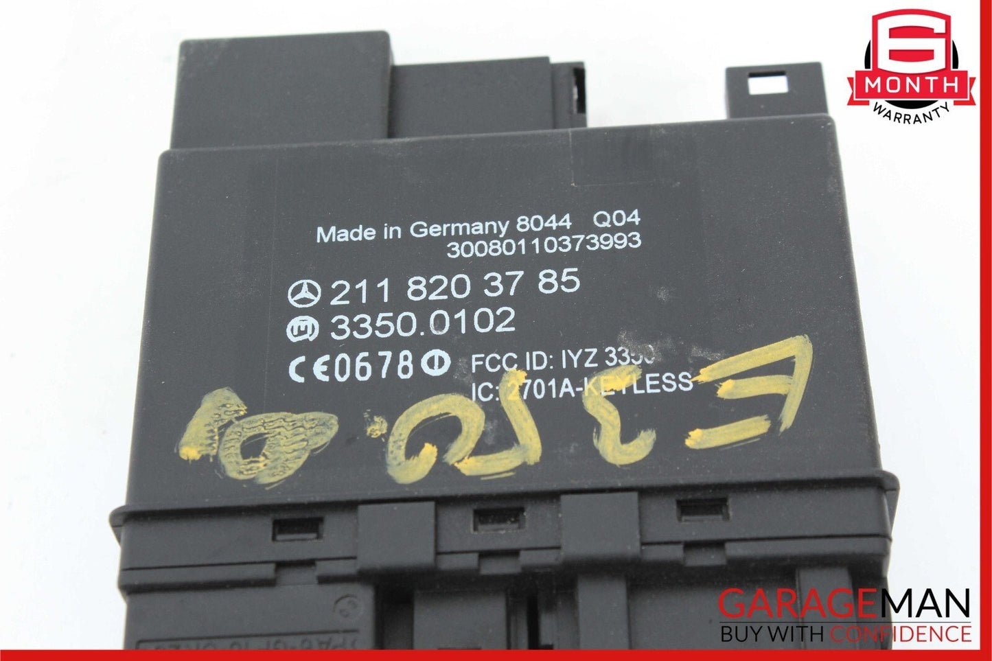 03-11 Mercedes W211 E350 CLS500 Rear Door Keyless Go Control Module Unit OEM