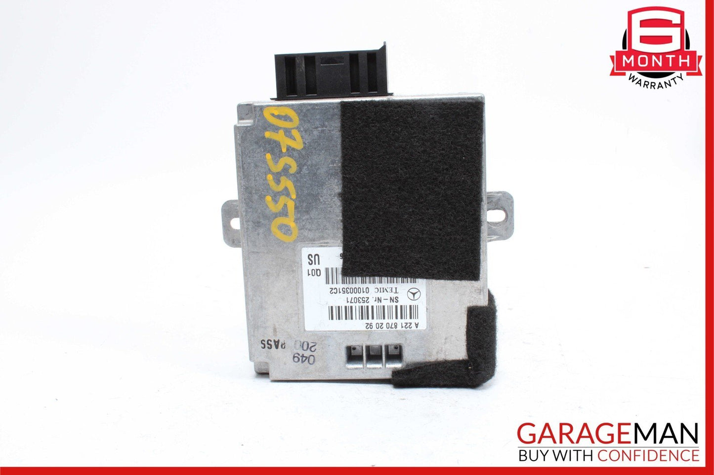07-14 Mercedes W221 S550 CL550 Voice Language Communication Control Module OEM