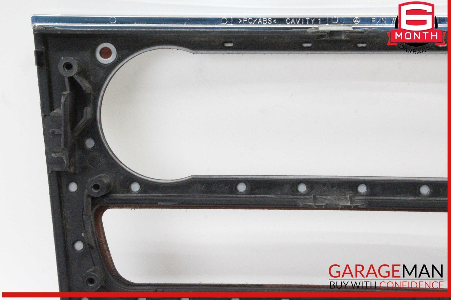 06-12 Mercedes X164 GL450 4MATIC Center Console Control Trim Panel Wood Bezel