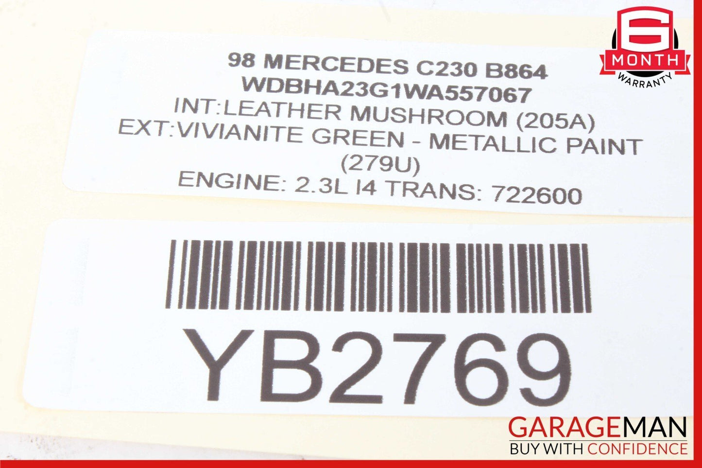 90-02 Mercedes W202 C230 SL500 Rear Left or Right Side Lower Thrust Control Arm