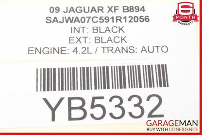 09-15 Jaguar XF X250 Parking Assist Control Module 6W8315K866BJ OEM