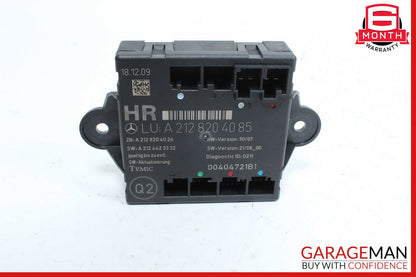 08-15 Mercedes X204 GLK350 C350 Rear Right Side Door Control Module OEM