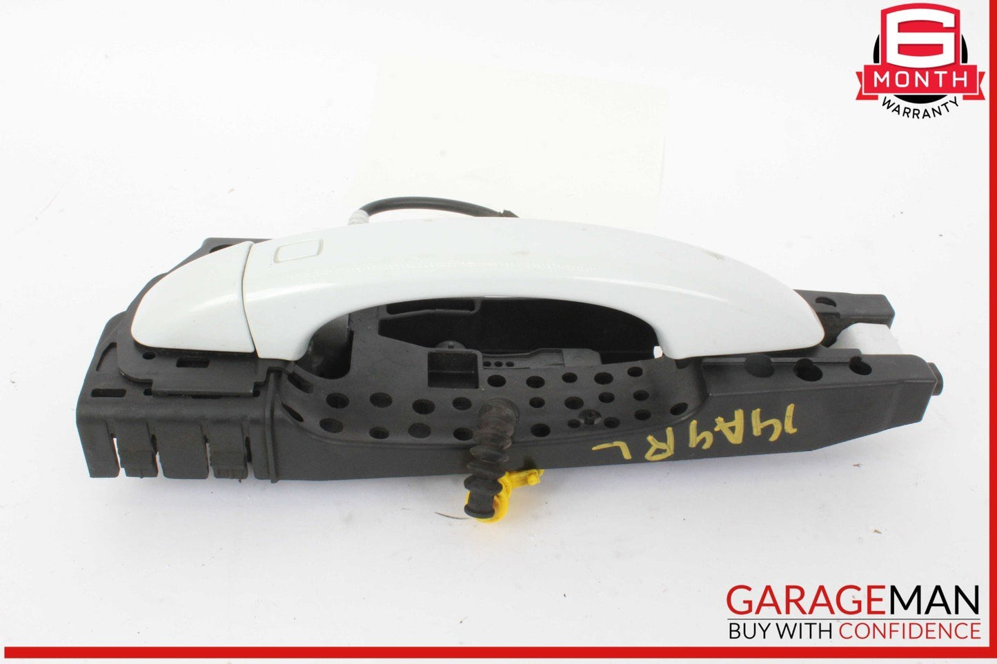 08-18 Audi A4 S4 Q5 A5 Rear Left Driver Side Exterior Door Handle White OEM
