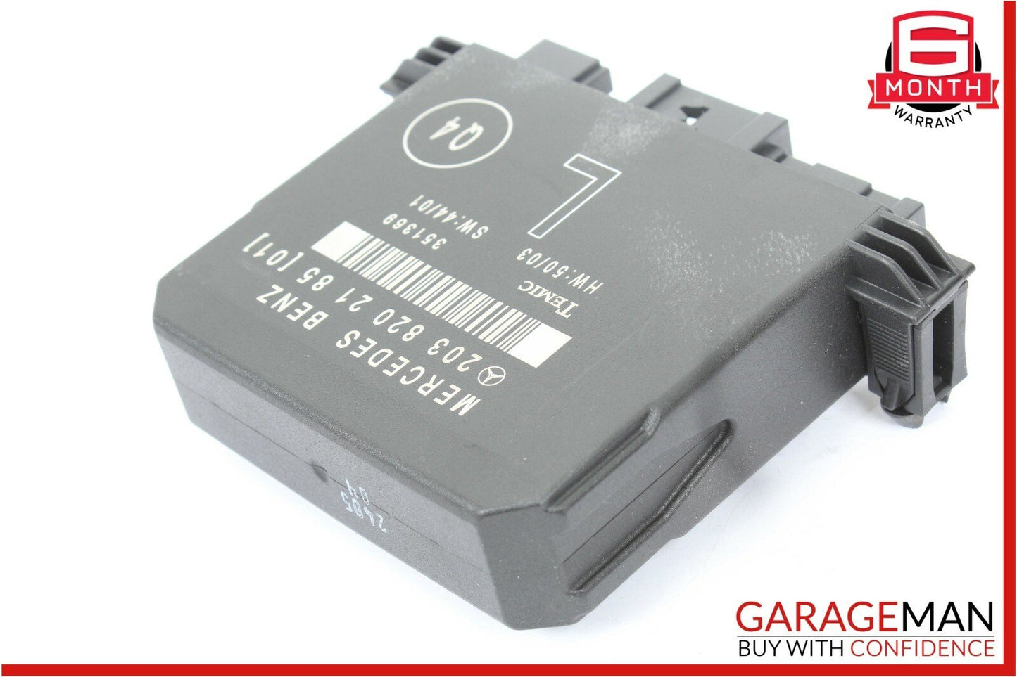 01-07 Mercedes W203 C240 C320 Door Control Module Rear Left OEM