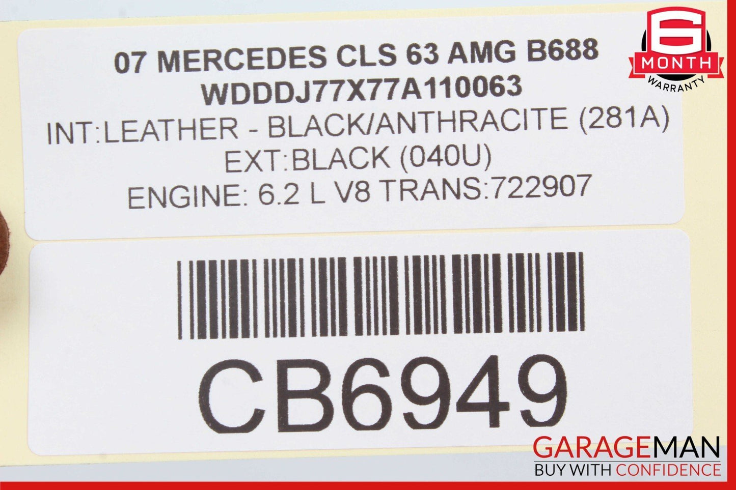 06-11 Mercedes W219 CLS63 AMG Front Left Dashboard Dash A/C Air Vent Grille Trim
