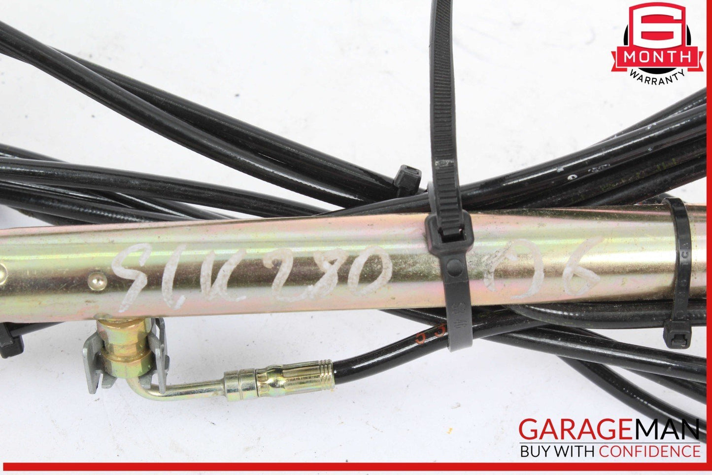05-11 Mercedes R171 SLK280 SLK55 AMG Left Convertible Top Trunk Lid Cylinder OEM