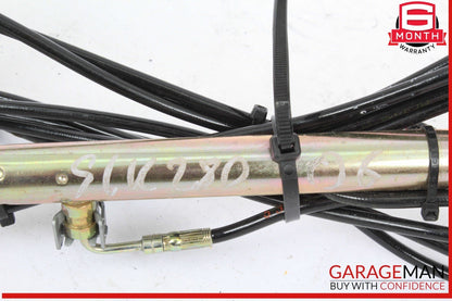 05-11 Mercedes R171 SLK280 SLK55 AMG Left Convertible Top Trunk Lid Cylinder OEM