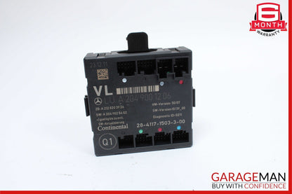 12-15 Mercedes W204 C250 C350 Front Left Driver Side Door Control Module Unit