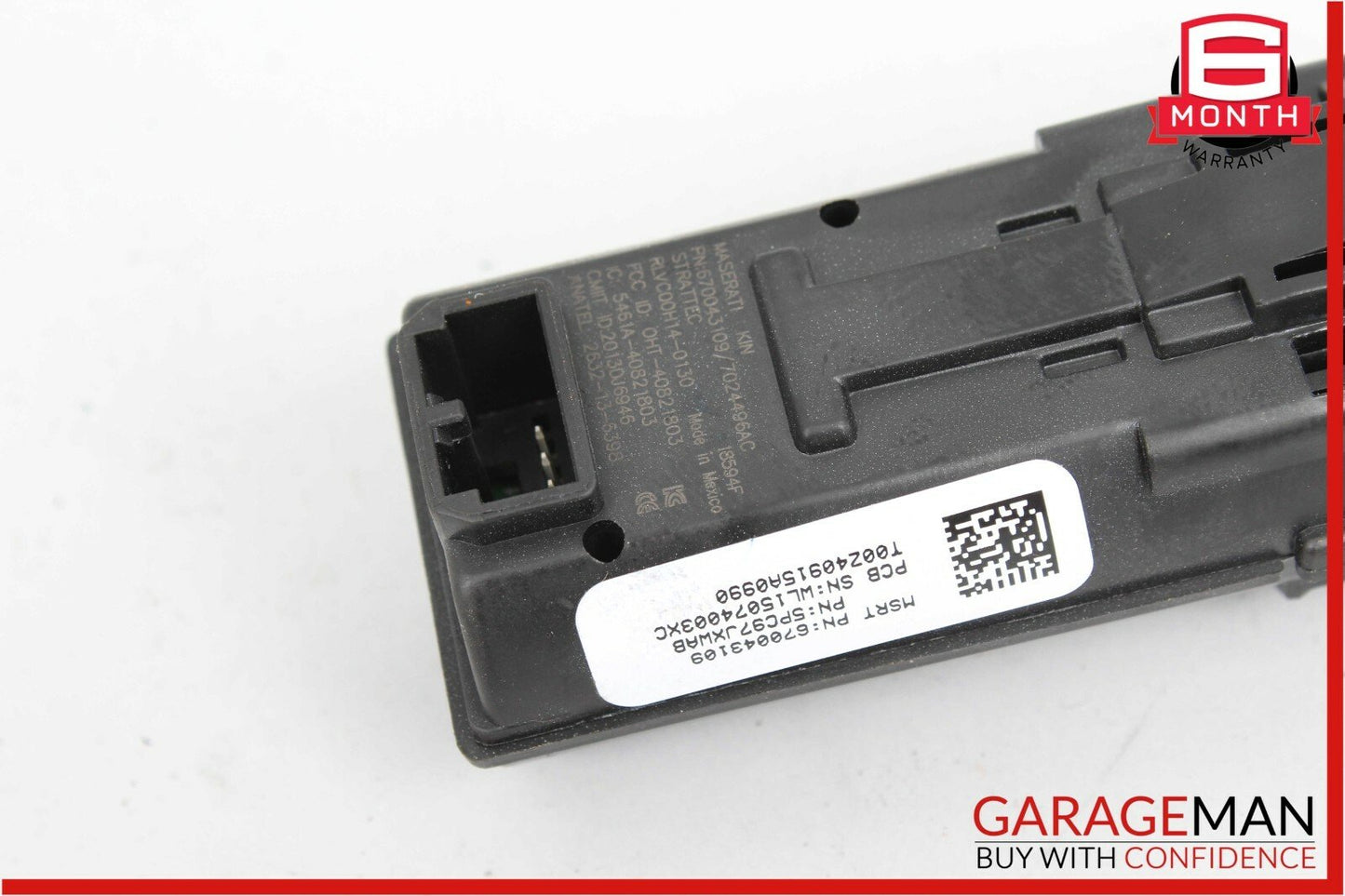 14-18 Maserati Quattroporte Dash Ignition Switch Button Engine Start Stop OEM